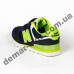 Детские кроссовки New Balance сине-зеленые